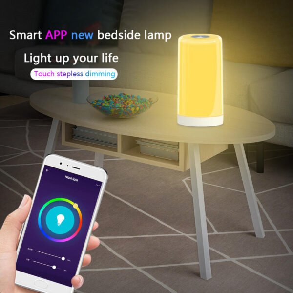 smart Bedside table light