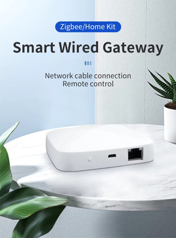 Wired Zigbee gateway HomeKit bridge